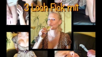 3-Loch Fick mit besoffener Partyschlampe