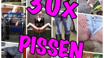 30x mega geil gepisst – BEST OF PISS 2