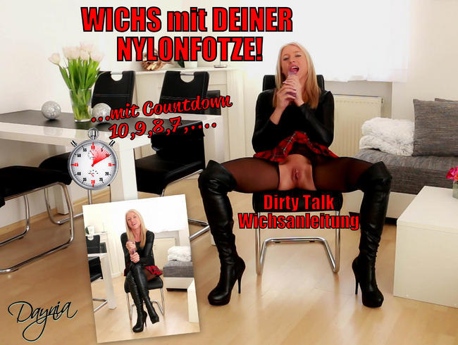 3,2,1…Spritz auf mein Kommando! DirtyTalk Wichsanleitung!