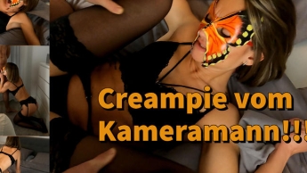 AO FICK! Creampie vom Kameramann