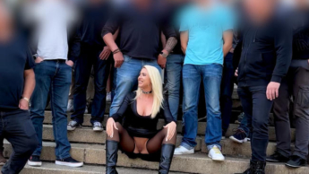 DEUTSCHLANDS heftigste USERSCHLAMPE | MEGA Massenfick BUKKAKE GANGBANG! Authentisch – Spritzig -Geil