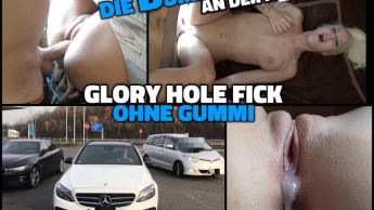 Die BumsBox an der A3 | Glory Hole FICK AO mit Creampie