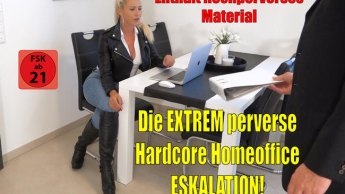 Die EXTREM perverse Hardcore Homeoffice Eskalation | MEGAPISSLADUNGEN vs. XXL Spermafresse!