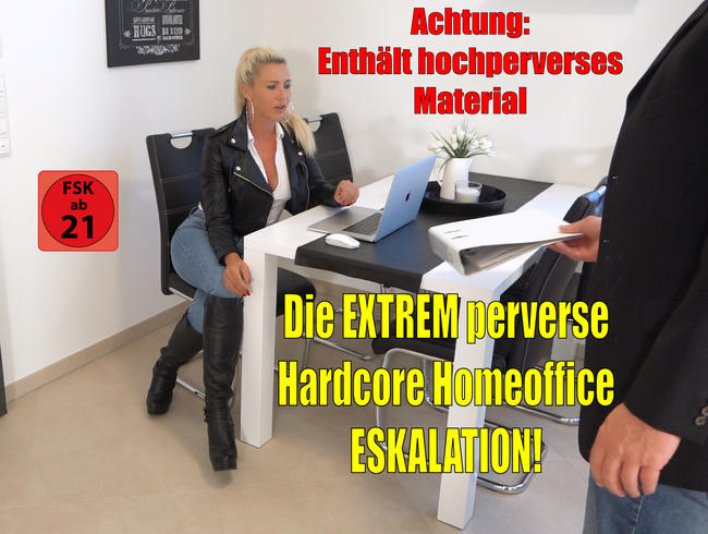 Die EXTREM perverse Hardcore Homeoffice Eskalation | MEGAPISSLADUNGEN vs. XXL Spermafresse!