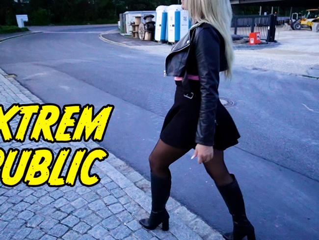 Extrem PUBLIC – Wer war das da im Auto??? Inkl. Abspritzgarantie…!