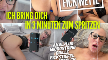 FICK COUNTDOWN WETTE | Ich bring dich in 3 Minuten zum spritzen