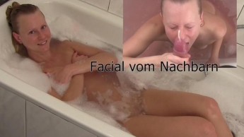 Facial vom frechen Nachbarn