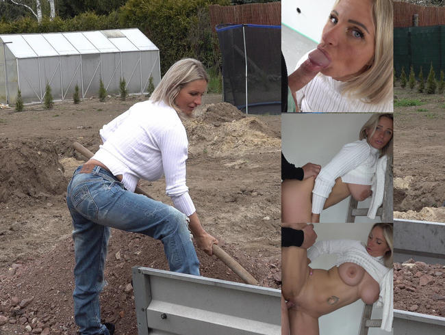 Fremder fickt mich auf Baustelle