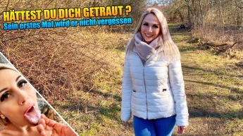 Hättest du dich getraut ? Sein erstes Mal wird er nicht vergessen