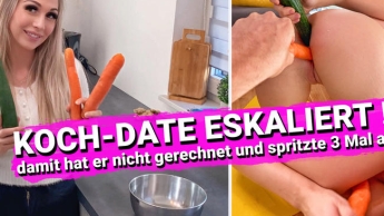 KOCH-DATE ESKALIERT ! Damit hat er nicht gerechnet und spritzte 3 Mal ab !