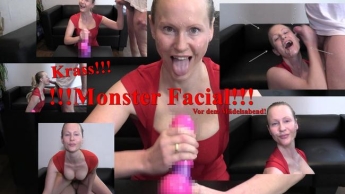 KRASS!!! MONSTER FACIAL!!! Vor dem Mädelsabend.