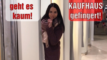 KRASSER geht es kaum! Mitten im KAUFHAUS gefingert!