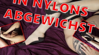 Knie Dich! Du darfst meine Nylons verwöhnen!