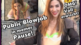 Krass! Voll erwischt beim Public Blowjob auf der Venus!