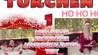 MEIN GEILER EROTISCHER ADVENTSKALENDER-TEST TAG 1