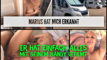 Marius hat mich ERKANNT und GEFICKT | Er hat alles mit seinem Handy gefilmt