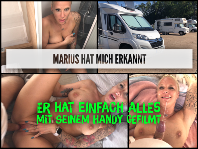 Marius hat mich ERKANNT und GEFICKT | Er hat alles mit seinem Handy gefilmt