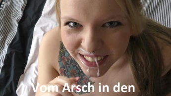 Mein erster Ass to Mouth Fick!!! (+Cumshot)