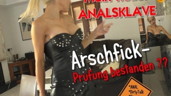 Mein neuer ANALSKLAVE : Arschfick-Prüfung bestanden ??