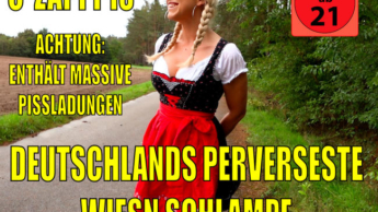 O´ZAPFT IS | DEUTSCHLANDS perverseste AO Wiesn SCHLAMPE! XXL FACIAL + 3xPISSE