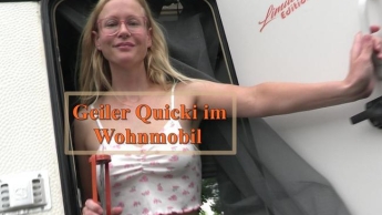 POV: geiler Quicki im Wohnmobil