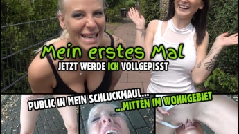 PREMIERE | Sie pisst mir public in meine Fresse – Mitten im Wohngebiet