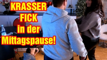 PUBLIC! KRASSER FICK in der MITTAGSPAUSE!