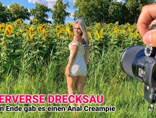 Perverse Drecksau – und am Ende gab es einen Anal Creampie