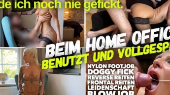 SO GEIL wurde ich noch nie GEFICKT | FACIAL beim HomeOffice