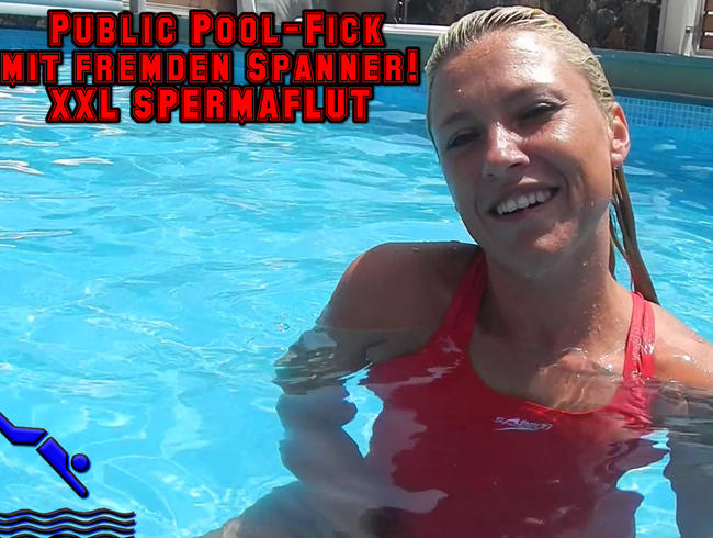 Schamlos im Hotelpool! Bespannert und zerfickt!