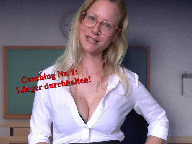 Sex Coaching Nr. 1 – länger durchhalten!