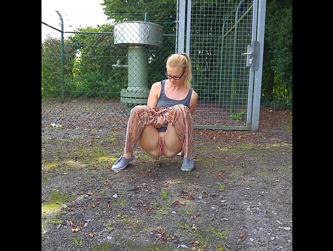 Spontaner Outdoor Piss