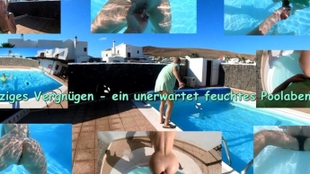 Spritziges Vergnügen! Ein unerwartet feuchtes Pool Abenteuer!