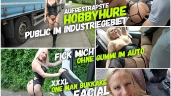 Straps HOBBYHURE im Industriegebiet | FICK MICH ohne Gummi im Auto                