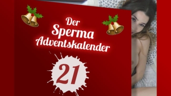 TÜR 21 – SPERMA ADVENTSKALENDER!