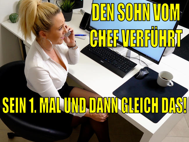 UNERFAHRENEN Sohn von meinem Chef verführt | Bubi´s 1. Mal Sex und dann gleich DAS…!