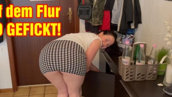 Vom Nachbarn auf dem Flur AO weggefickt!!