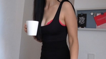 Kaffeepause mit meinem Kollegen endet mit Doppelorgasmus und tief besamter Pussy!!!