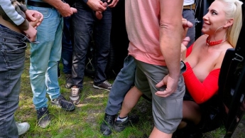 Extrem DOGGING TOTAL am MEGA WICHSERTREFF | Über 10 SCHWÄNZE standen Schlange…JEDER durfte ran