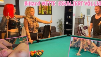 VIERER FICK mit Facial Finale | Billard WETTE ESKALIERT VÖLLIG