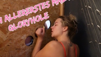 Mein ALLERERSTES Mal am GLORYHOLE – und ich war so nervös wie nie!