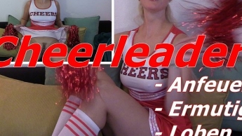 Cheerleader bringt Dich ins Ziel