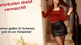Lieferboten dreist vernascht! Seinen geilen XL Schwanz gab es zur Vorspeise!