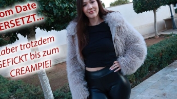 Vom Date VERSETZT – aber trotzdem GEFICKT bis zum CREAMPIE!