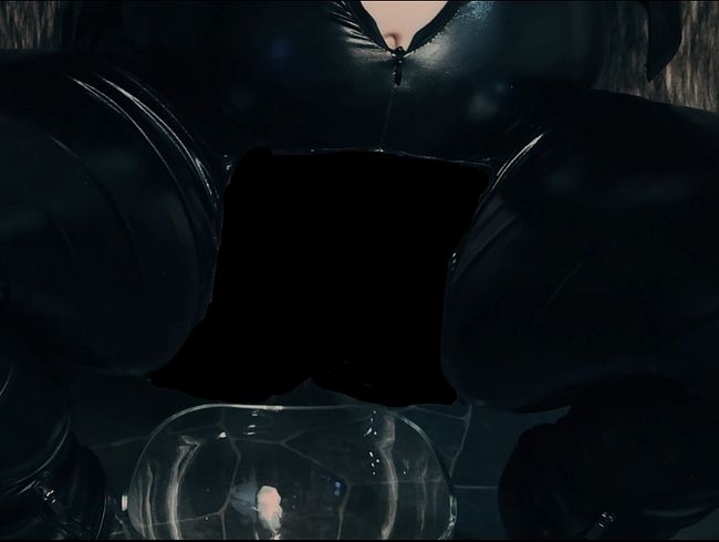 Pralle Kurven in Lack & Leder – Schluck meine Pisse (3)