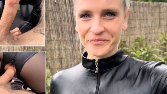 Dreist! Nackten Mann im fremden Garten überrascht!